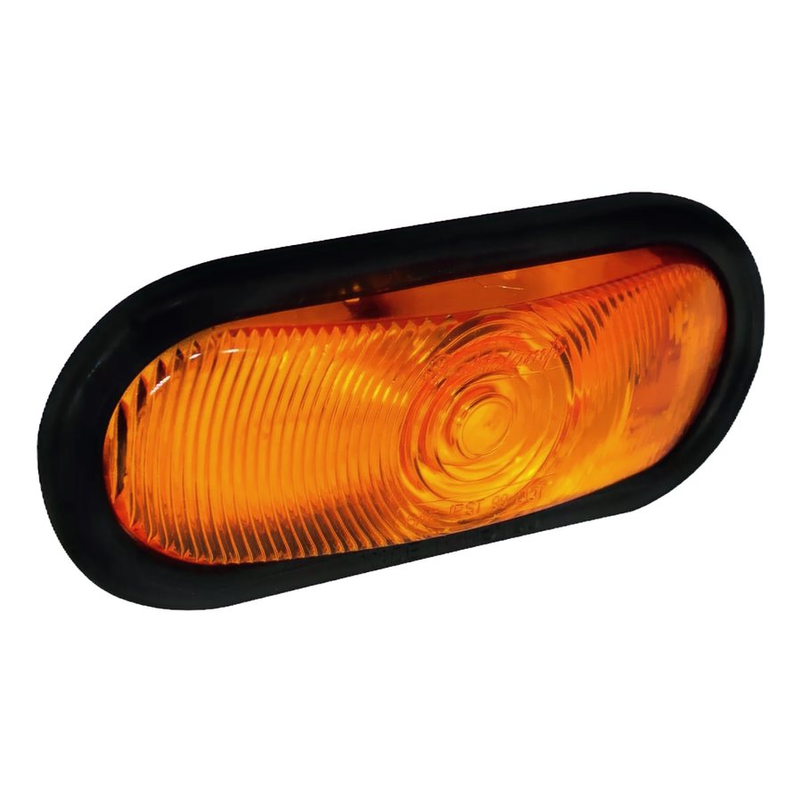 FOCO PELLISCO GRANDE MOD. 2 POLOS AMBAR