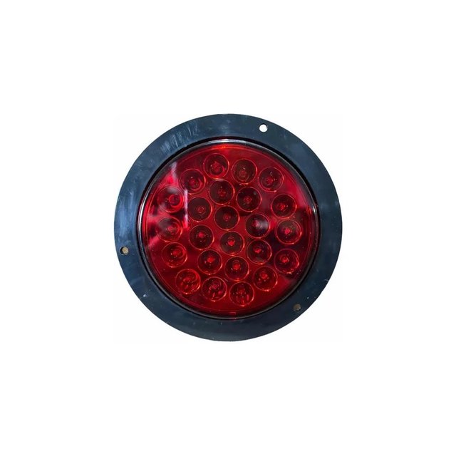 JUEGO DE PLAFON REDONDO SELLADO BASE ANTIRROBO CON CONECTOR 10 LEDS
